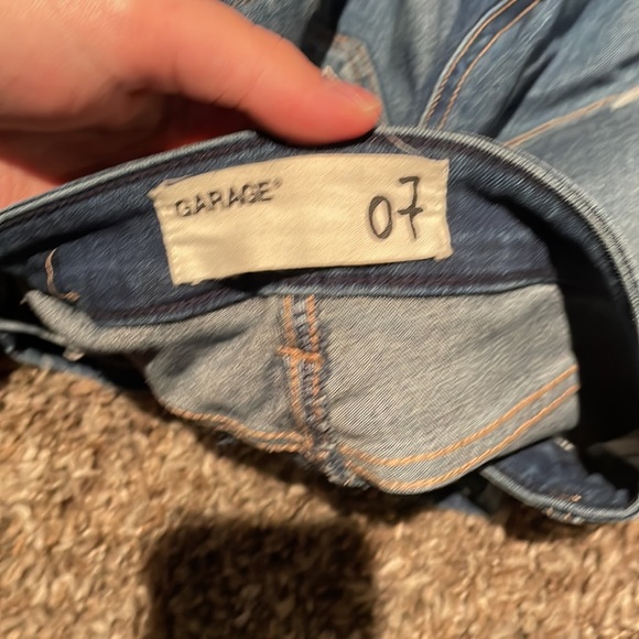 Garage jeans size 7. Perfect condition. Worn but in perfect shape - Picture 4 of 5
